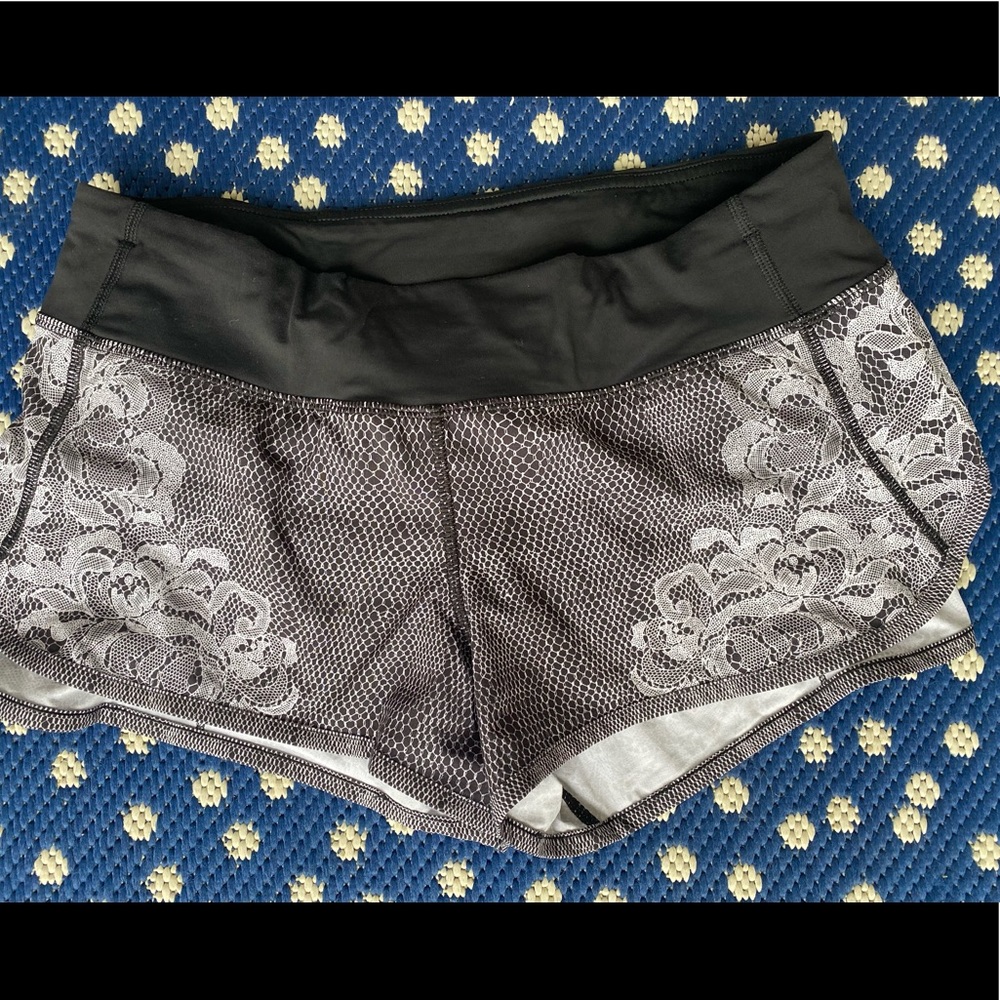 Lululemon speed shorts, size 6